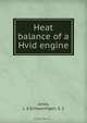 Heat balance of a Hvid engine, L.E. Jones 