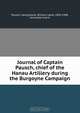 Journal of Captain Pausch, chief of the Hanau Artillery during the Burgoyne Campaign, Georg Pausch 