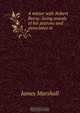 A winter with Robert Burns: being annals of his patrons and associates in ., James Marshall 