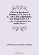 Ontario Sessional Papers, 1879, No.6-9, Ontario. Legislative Assembly 