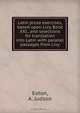 Latin prose exercises, based upon Livy, Book XXI., and selections for translation into Latin with parallel passages from Livy, A. Judson Eaton 