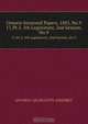 Ontario Sessional Papers, 1885, No.9, Ontario. Legislative Assembly 