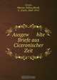 Ausgew hlte Briefe aus Ciceronischer Zeit, Marcus Tullius Cicero 
