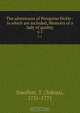 The adventures of Peregrine Pickle : in which are included, Memoirs of a lady of quality, Tobias Smollett 