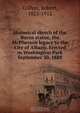Historical sketch of the Burns statue, the McPherson legacy to the City of Albany. Erected in Washington Park September 30, 1888, Robert Collyer 