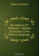 An index to Dr. Williams