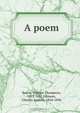 A poem, William Thompson Bacon 