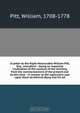 A Letter to the Right Honourable William Pitt, Esq., microform : being an impartial vindication of the conduct of the ministry, from the commencement of the present war to this time : in answer to the aspersions cast upon them by Admiral Byng and his ad, William Pitt 