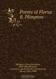 Poems of Florus B. Plimpton, Florus Beardsley Plimpton 