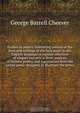 Studies in poetry. Embracing notices of the lives and writings of the best poets in the English language, a copious selection of elegant extracts, a short analysis of Hebrew poetry, and translations from the sacred poets: designed to illustrate the princi, George Barrell Cheever 