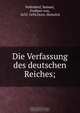 Die Verfassung des deutschen Reiches;, Samuel Pufendorf 