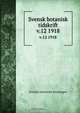 Svensk botanisk tidskrift, Svenska botaniska foreningen 