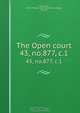 The Open court, Paul Carus 