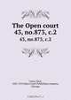 The Open court, Paul Carus 