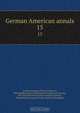 German American annals, 