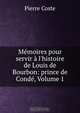 Memoires pour servir a l