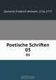 Poetische Schriften, Friedrich Wilhelm Zacharia 