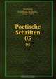 Poetische Schriften, Friedrich Wilhelm Zacharia 