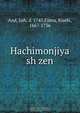Hachimonjiya sh zen, Jish And 
