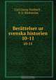 Berattelser ur svenska historien, Carl Georg Starback 