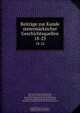 Beitrage zur Kunde steiermarkischer Geschichtsquellen, Historischer Verein fur Steiermark 