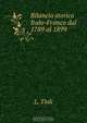 Bilancio storico Italo-Franco dal 1789 al 1899, L. Tioli 