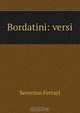 Bordatini: versi, Severino Ferrari 