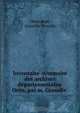 Inventaire-sommaire des archives departementales. Orne, par m. Gravelle ., Orne dept 