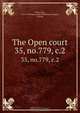 The Open court, Paul Carus 