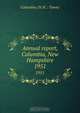 Annual report, Columbia, New Hampshire, 
