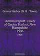 Annual report. Town of Center Harbor, New Hampshire, 