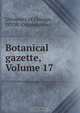 Botanical gazette, Volume 17, 