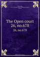 The Open court, Paul Carus 