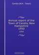 Annual report of the Town of Candia, New Hampshire, 