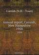 Annual report, Cornish, New Hampshire, 
