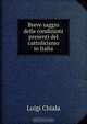 Breve saggio delle condizioni presenti del cattolicismo in Italia, Luigi Chiala 