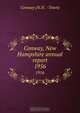 Conway, New Hampshire annual report, 