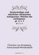 Denkwurdiger und nutzlicher rheinischer Antiquarius: Welcher die wichtigsten ., Christian von Stramburg 