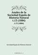 Anales de la Sociedad Espala de Historia Natural, Sociedad Espala de Historia Natural 