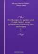 Dichtungen in Versen und Prosa: Nebst einer Lebensbeschreibung des Verfassers, Johann Martin Usteri 