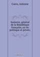 Santerre, general de la Republique francaise, sa vie politique et privee;, Antoine Carro 