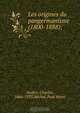 Les origines du pangermanisme (1800-1888);, Charles Andler 