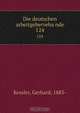 Die deutschen arbeitgeberveba?nde, Gerhard Kessler 