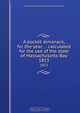 A pocket almanack, for the year . : calculated for the use of the state of Massachusetts-Bay, 