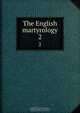 The English martyrology, John Foxe 