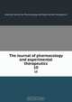 The Journal of pharmacology and experimental therapeutics, 