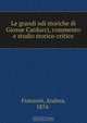Le grandi odi storiche di Giosue Carducci, commento e studio storico-critico, Andrea Franzoni 