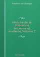 Histoire de la litterature ancienne et moderne, Volume 2, F. Schlegel 