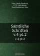 Samtliche Schriften, Jakob Friedrich Fries 
