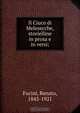 Il Ciuco di Melesecche, storielline in prosa e in versi;, Renato Fucini 